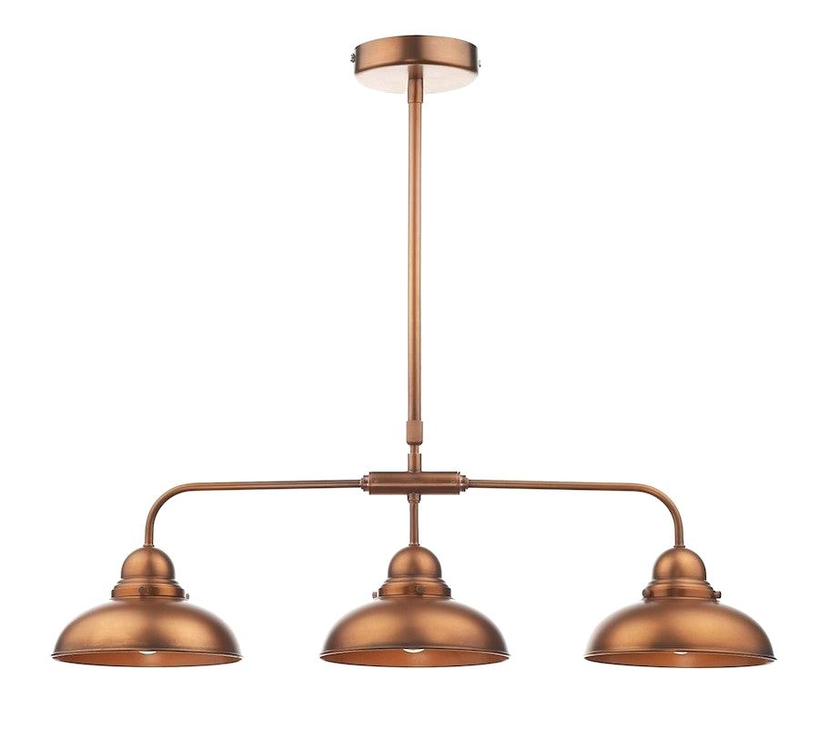 Interior Triple Pendant Lighting Modest On Interior Pertaining To Shade Black And Copper Pengur 8 Triple Pendant Lighting