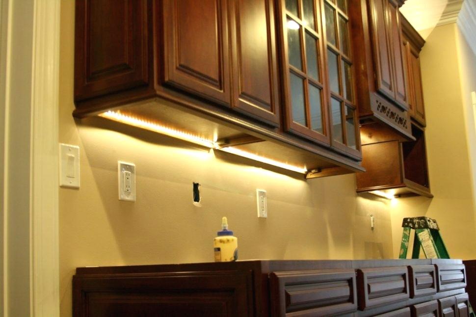 Interior Under Cabinet Lighting Kitchen Modern On Interior And The