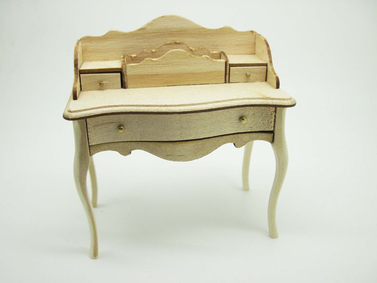 dollhouse unfinished furniture