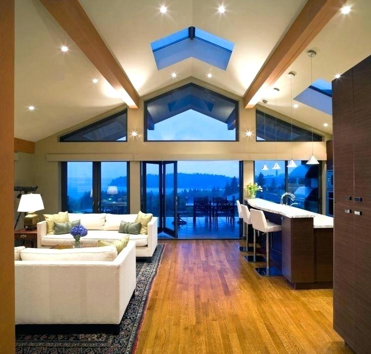Interior Vaulted Ceiling Lighting Ideas Design Remarkable On