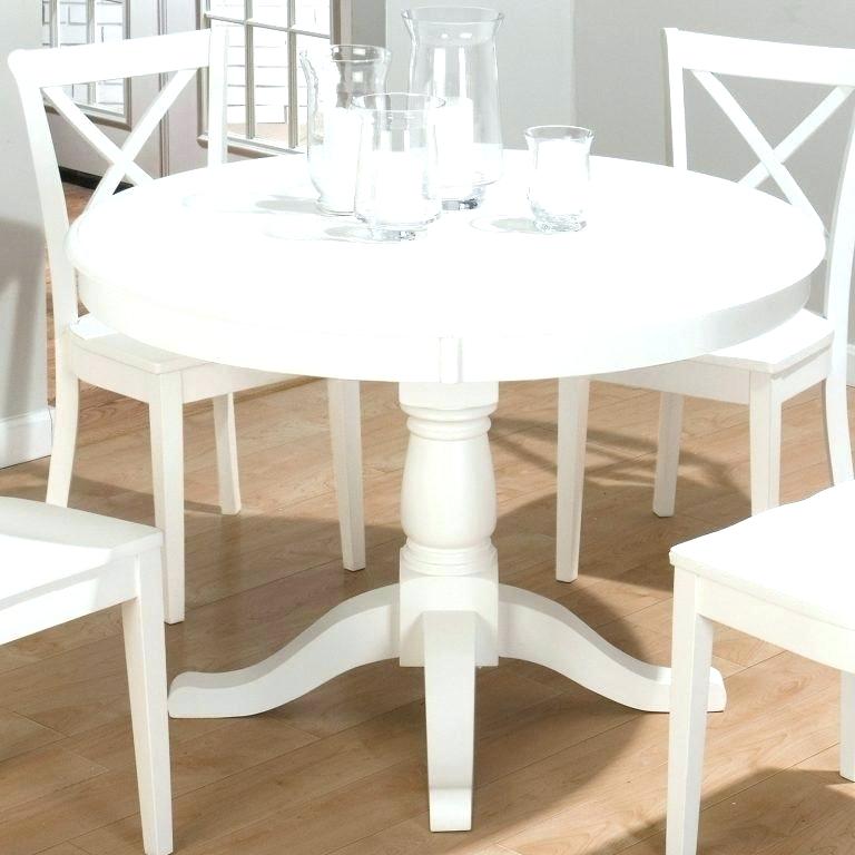 Kitchen White Round Kitchen Table Stylish On Intended Brynwood 5 Pc
