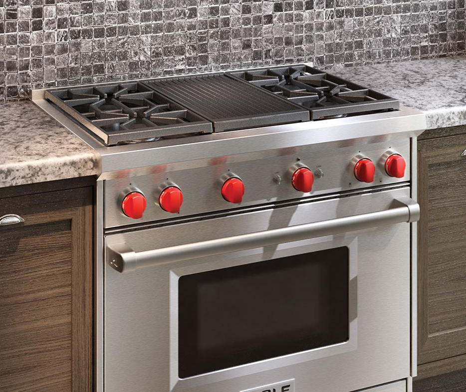 Kitchen Wolf Gas Stove Top Unique On Kitchen Intended For
