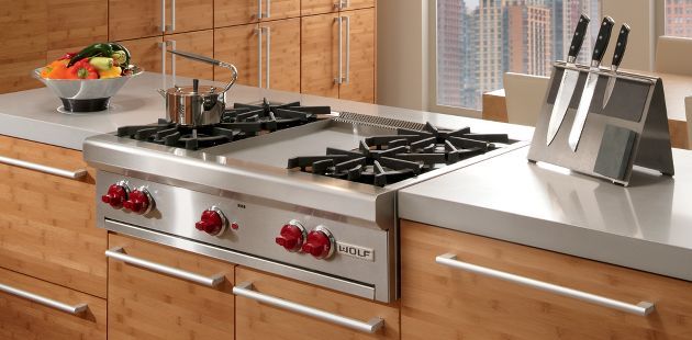 Kitchen Wolf Gas Stove Top Unique On Kitchen Intended For