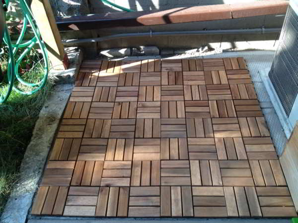 Floor Wood Floor Tiles Ikea Nice On Intended Outdoor Deck Tile