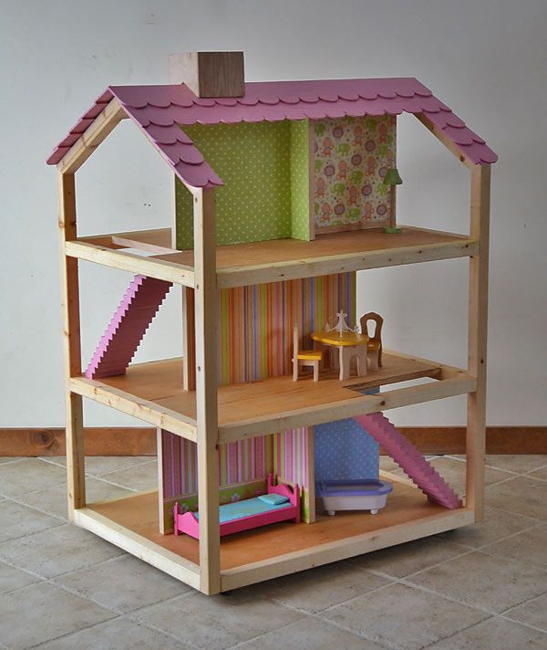 wooden barbie furniture