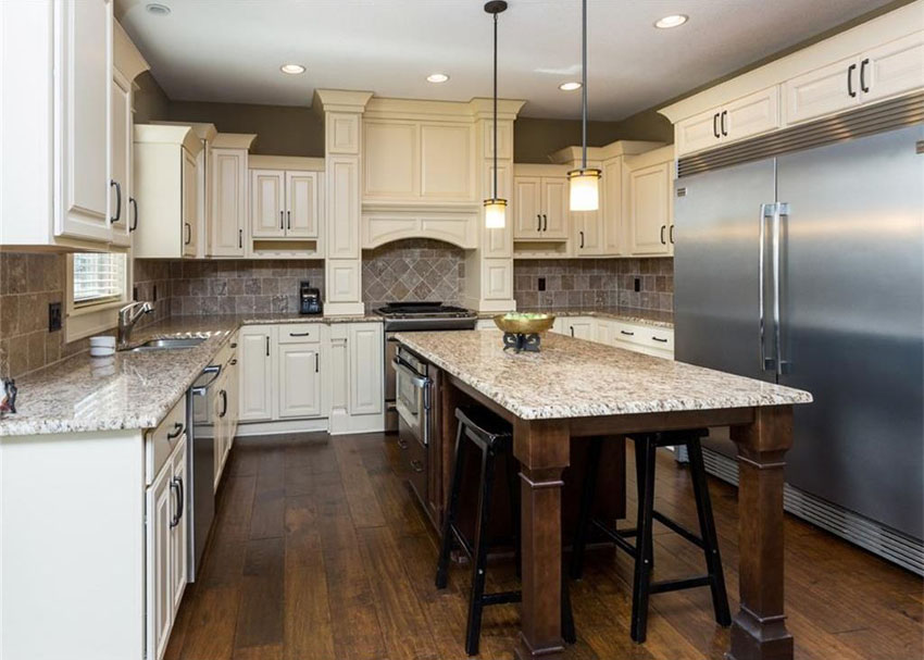 25 Stylish Dark Hardwood Floors With White Cabinets Unique