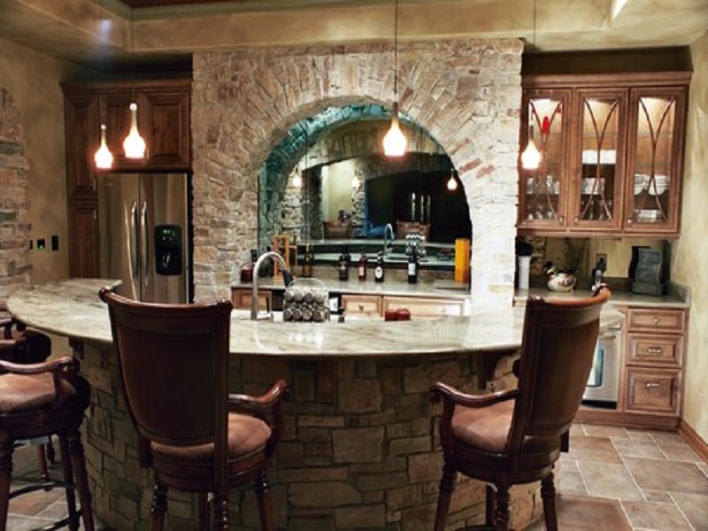 Other Basement Corner Wet Bar Ideas Modern On Other Intended For