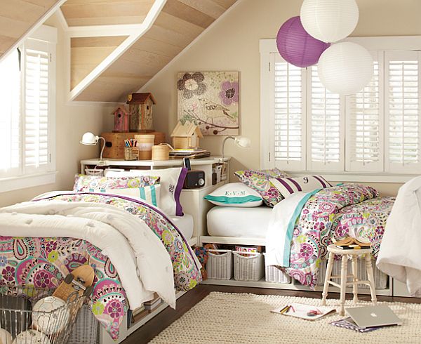 2 girls bedroom