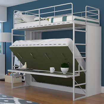 Bedroom Bunk Bed With Desk Bunk Bed With Desk White Bunk Bed With