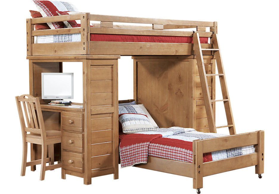 rooms to go creekside bunk bed