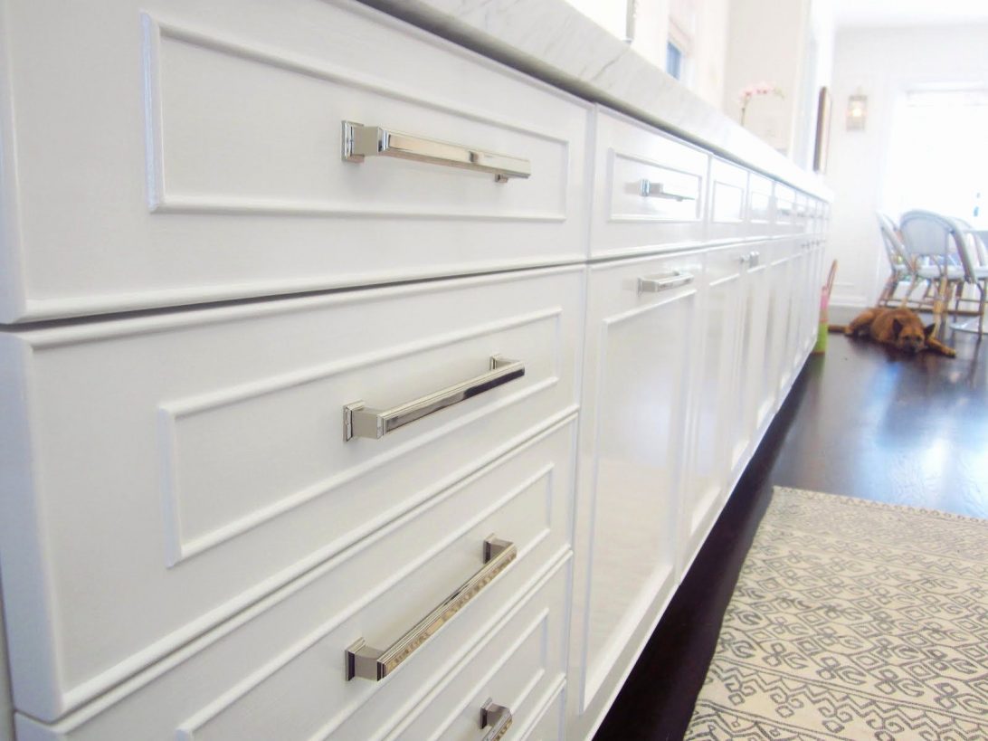 Kitchen Cabinet Pulls White Cabinets Contemporary On Kitchen With