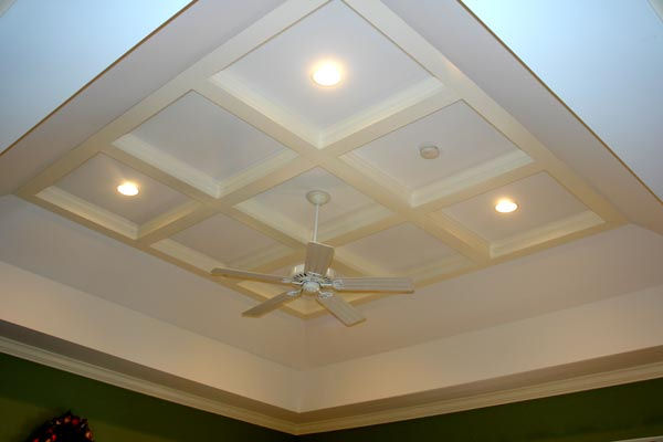 Interior Coffered Ceiling Lighting Amazing On Interior In What Is