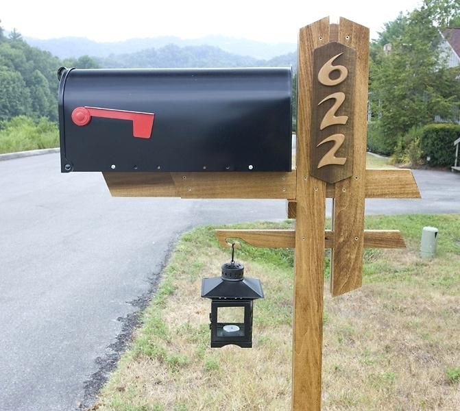 Other Cool Mailbox Post Ideas Charming On Other Within Design 2917
