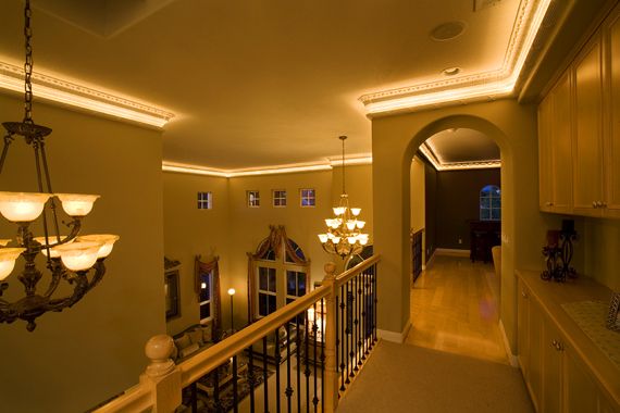 Interior Crown Moulding Lighting Fine On Interior Intended 10
