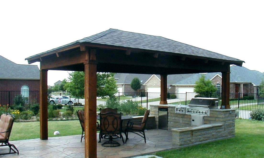 Home Detached Patio Cover Plans Incredible On Home With Cool
