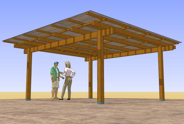 Home Detached Patio Cover Plans Plain On Home And Covered Ideas 13