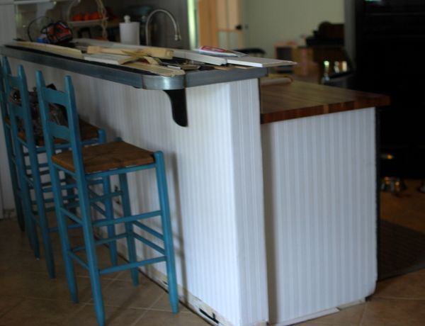 My Industrial Look Kitchen Island And That Time I Messed Up