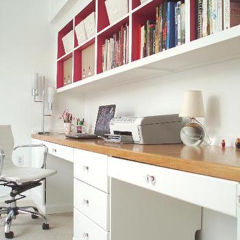 Office Dual Desk Bookshelf Small Amazing On Office And Ikea Custom