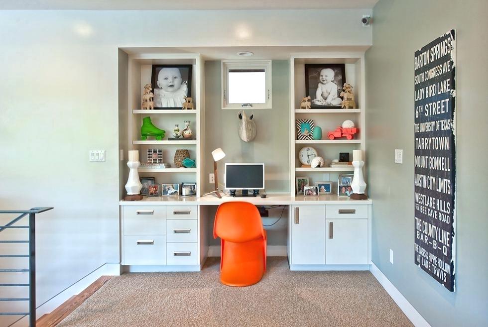 Office Dual Desk Bookshelf Small Simple On Office For Bookcase