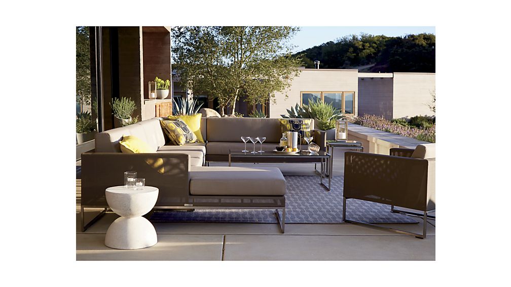 Furniture Dune Outdoor Furniture Contemporary On Inside Armless