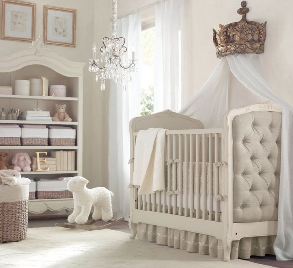 elegant baby crib