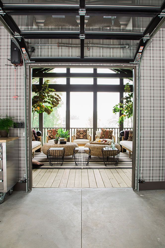 Home Glass Garage Doors Incredible On Home Within Restaurant For