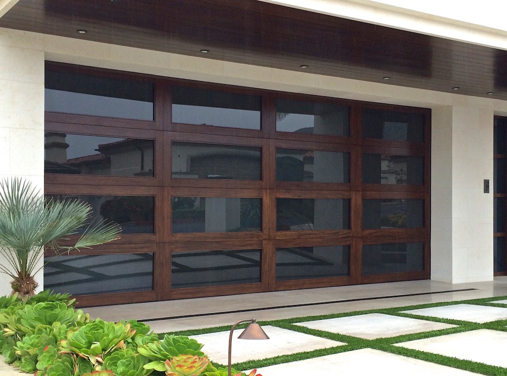 Home Glass Garage Doors Incredible On Home Within Restaurant For