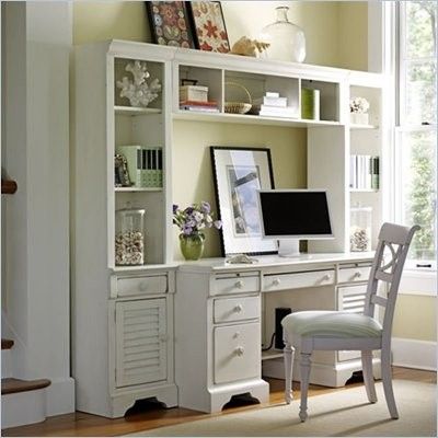 Office Home Office Computer Desk Hutch Charming On Intended For