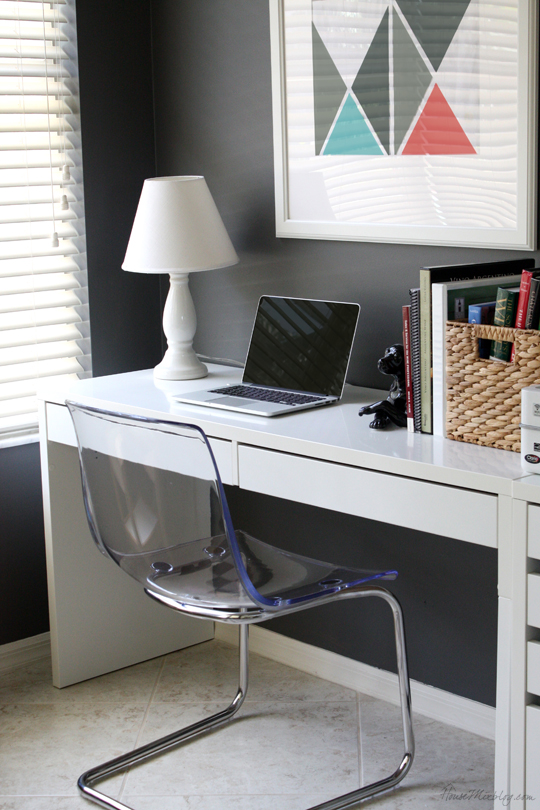 Home Office Desk Ikea Creative On Intended For Desks Gold And