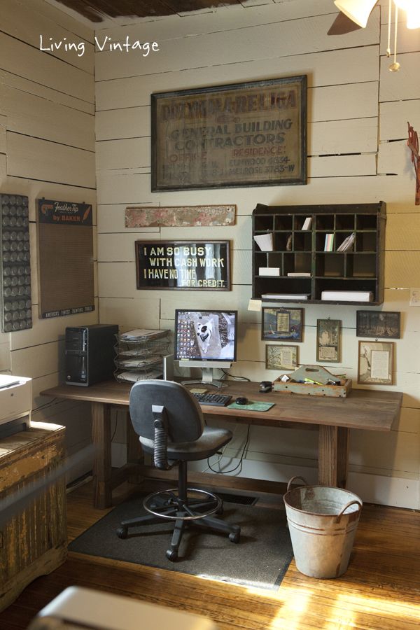 Interior Home Officevintage Office Decor Rustic Officevintage Decor Rustic Home Design Decoration