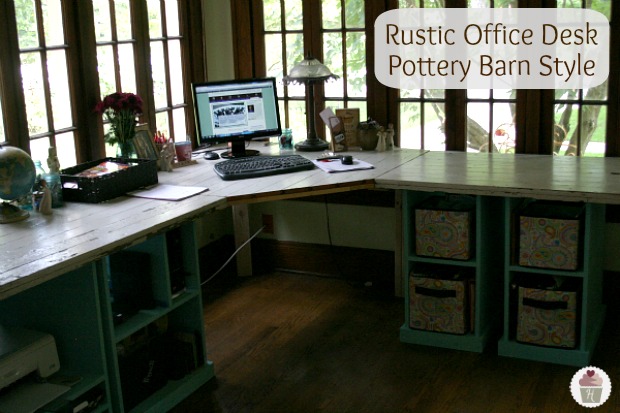 Office Homemade Office Desk Modern On With Regard To Rustic