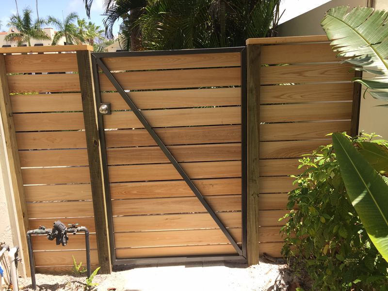 Other Horizontal Wood Fence Gate Perfect On Other Within Custom Modern