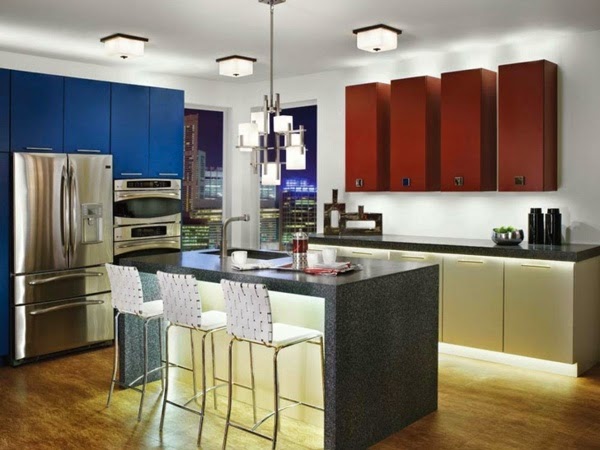 contemporary kitchen ceiling lights