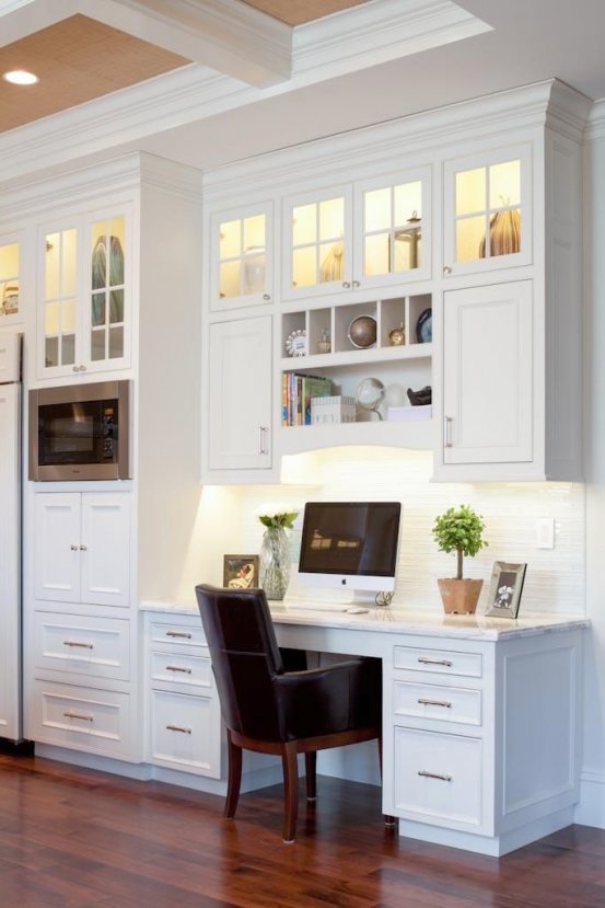 Kitchen Kitchen Office Nook Simple On In Desk Cabinet 7 Best 25