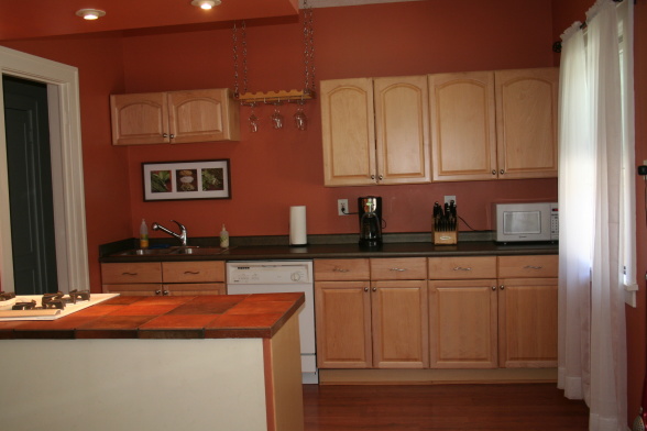 Kitchen Kitchen Wall Colors With Maple Cabinets Brilliant On Paint