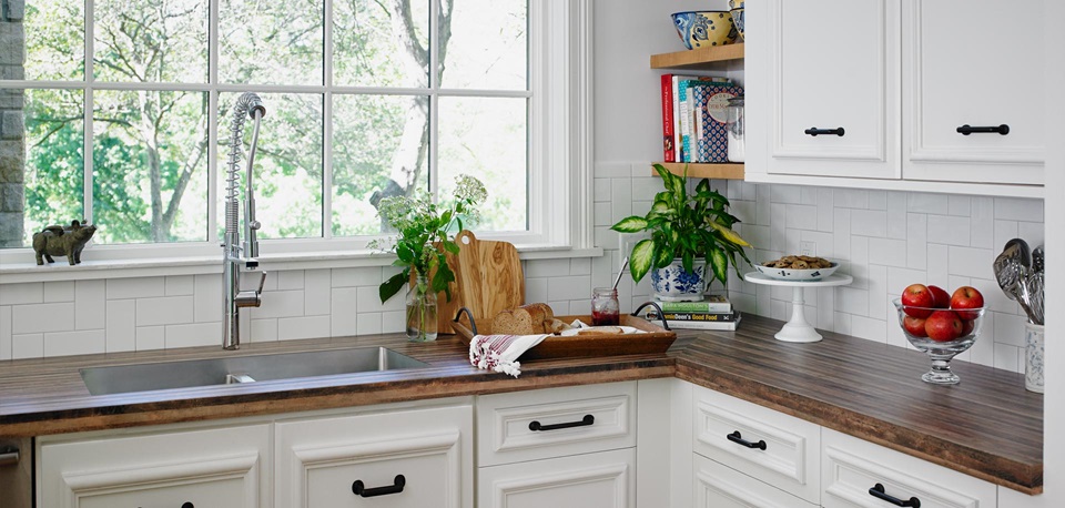 Kitchen Laminate Kitchen Countertops With White Cabinets Kitchen