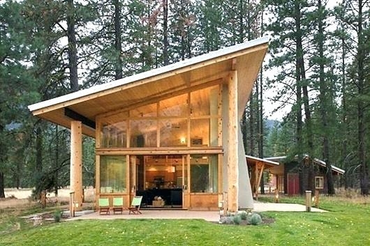 Home Modern Cabin Design Exquisite On Home Within Mountain Small