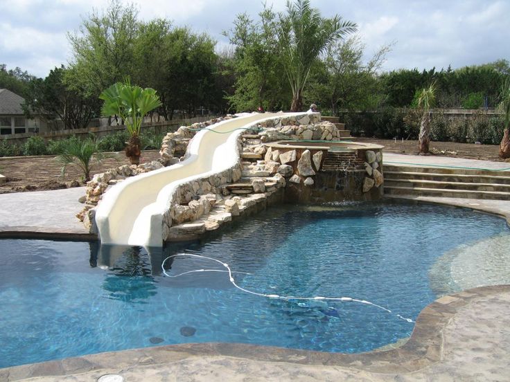 Other Modern Pool Designs With Slide Designs Pool Modern Home
