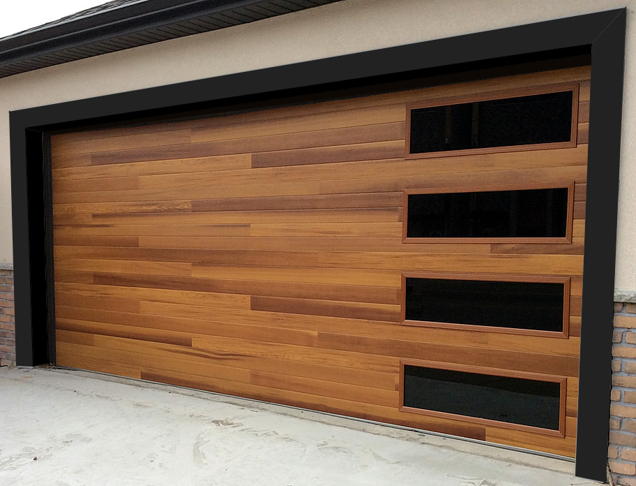 Home Modern Wood Garage Doors Nice On Home And Wooden Acvap Homes
