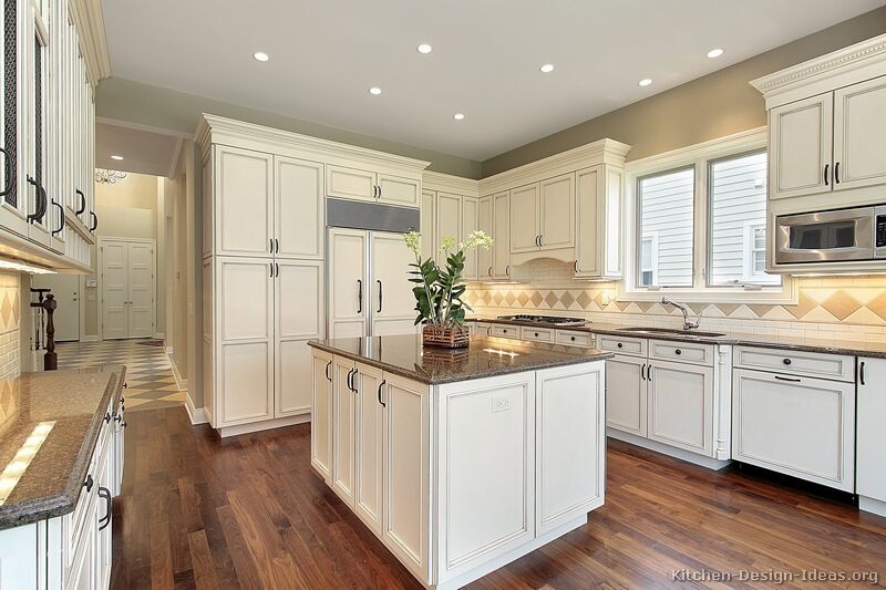 Kitchen Off White Kitchen With Black Appliances Off White Kitchens