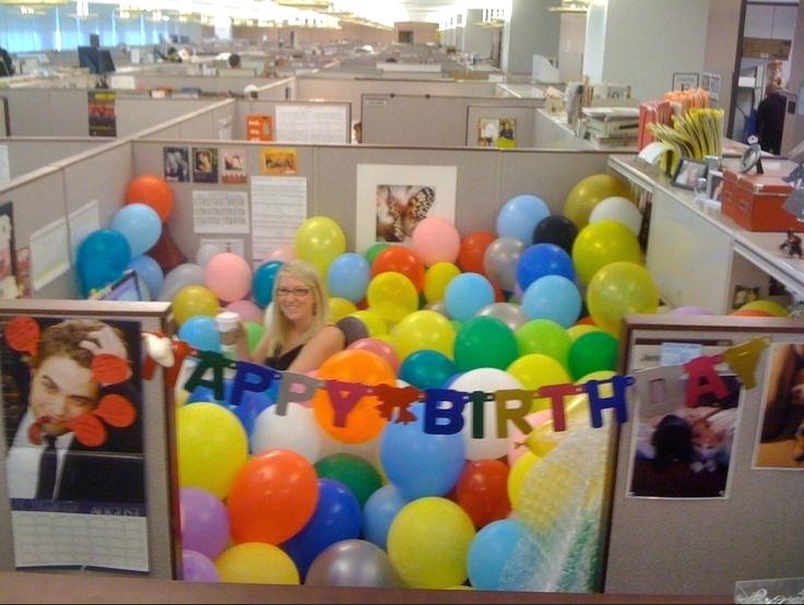 Other Office Birthday Decoration Ideas Fine On Other Intended For