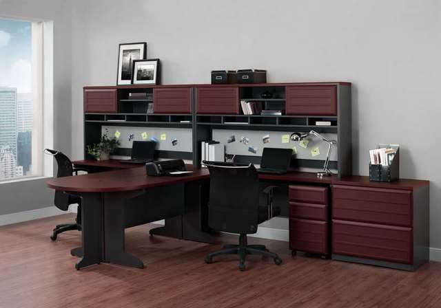 Furniture Office Desk For Two People T Shaped Office Desk For Two