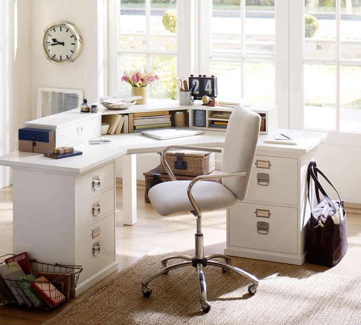 Office Office Furniture Pottery Barn Delightful On In Logan Desk 3