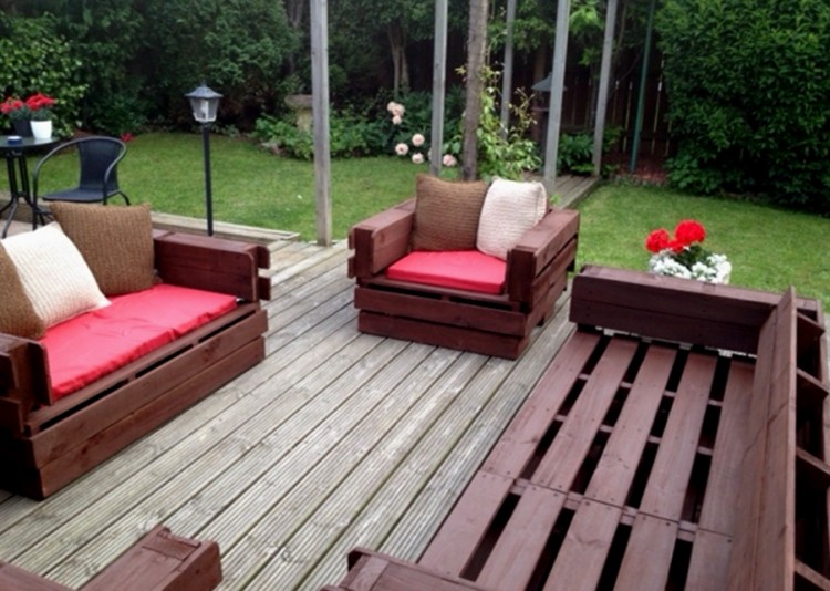 Interior Outdoor Deck Furniture Ideas Pallet Home Deck Furniture