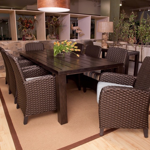 Other Outdoor Dining Sets For 8 Wicker
