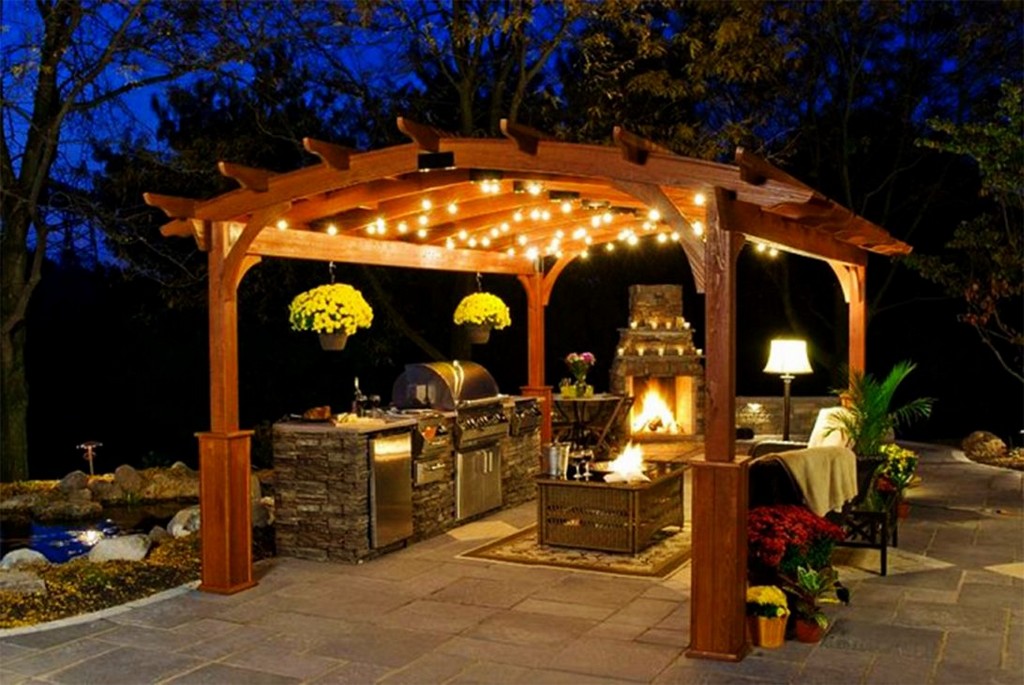 Kitchen Outdoor Lighting Ideas Charming On Exterior