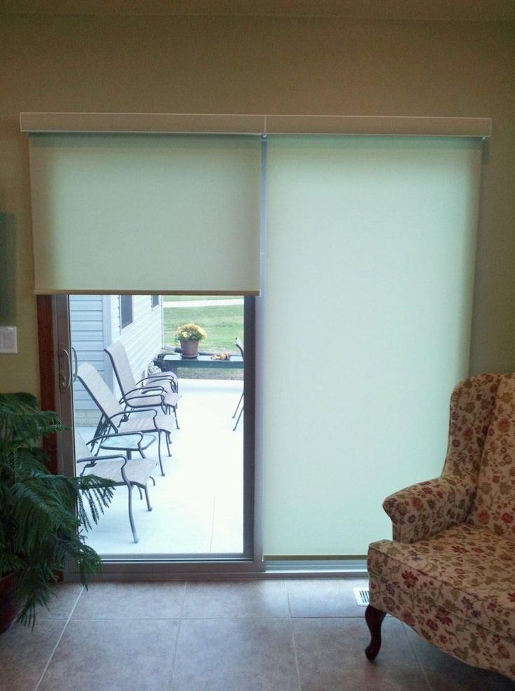 Interior Patio Door Roller Blinds Patio Door Roller Shade Blinds