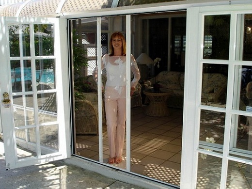 Home Patio Doors With Screens Nice On Home Retractable Door For