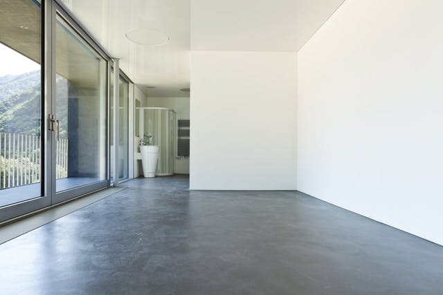 Floor Polished Concrete Floor In House Astonishing On Intended How