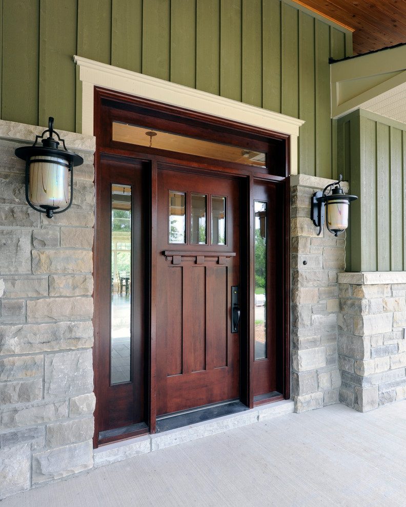 Home Residential Front Doors Craftsman Modern On Home And